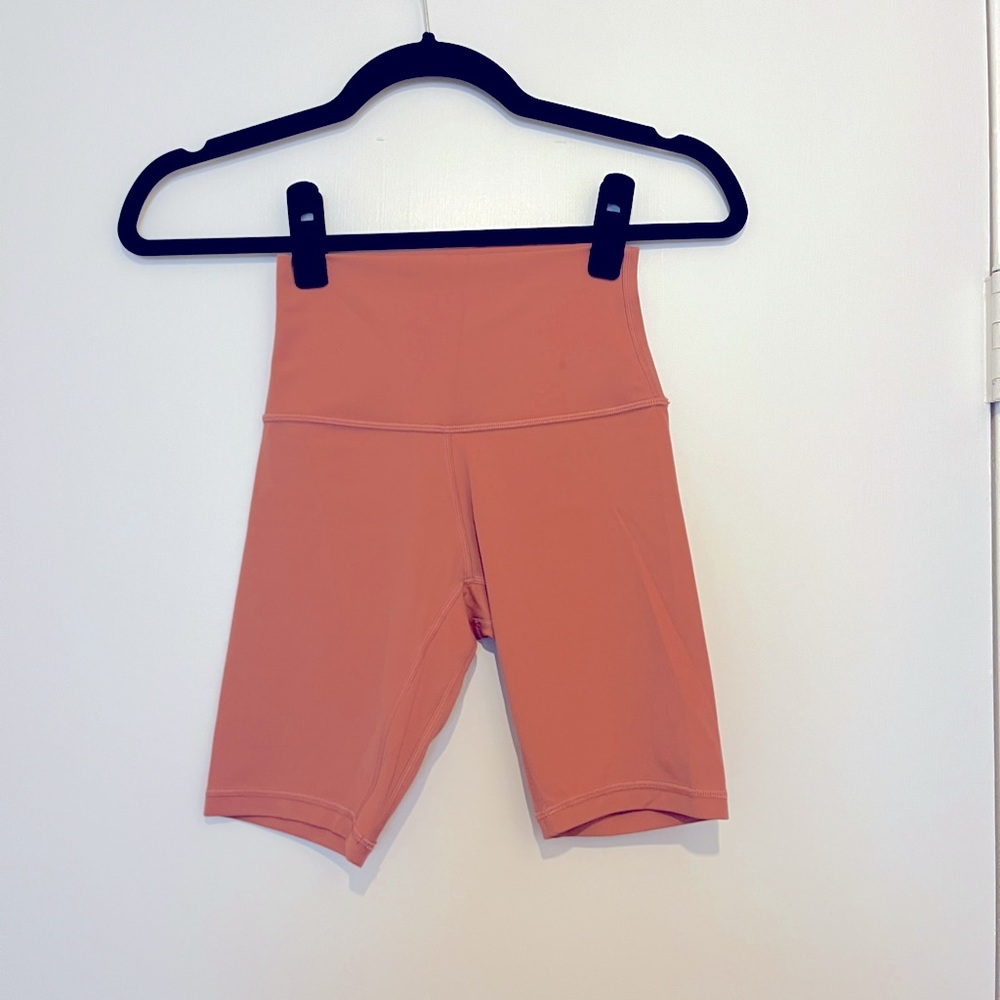Lululemon Align Short 8”, Coral, Size 2